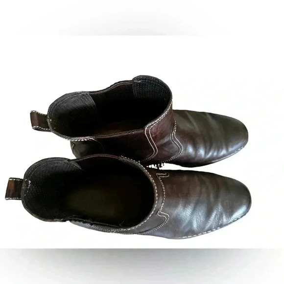 Cole Haan Brown Leather Chelsea Ankle Boot Mens Size 10M Pull On Casual Nikeair - Picture 3 of 11